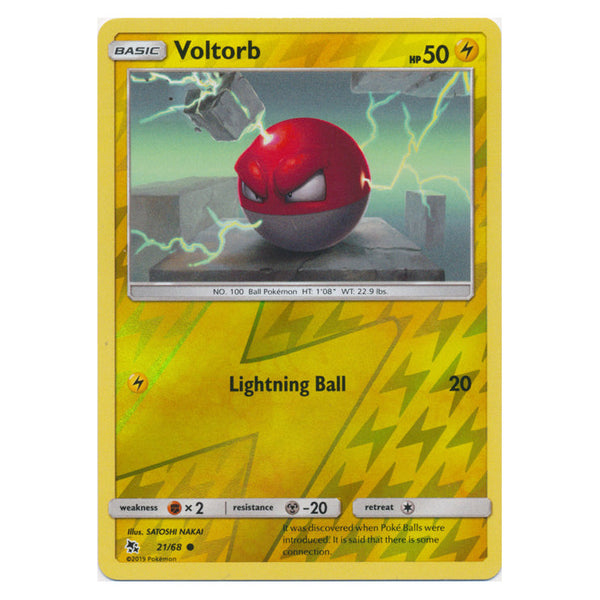 Voltorb : HIDDEN FATES (Reverse holo) - 21/68