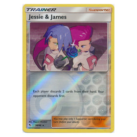 Jessie & James : HIDDEN FATES (Reverse holo) - 58/68