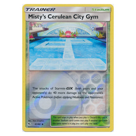Misty's Cerulean City Gym : HIDDEN FATES (Reverse holo) - 61/68