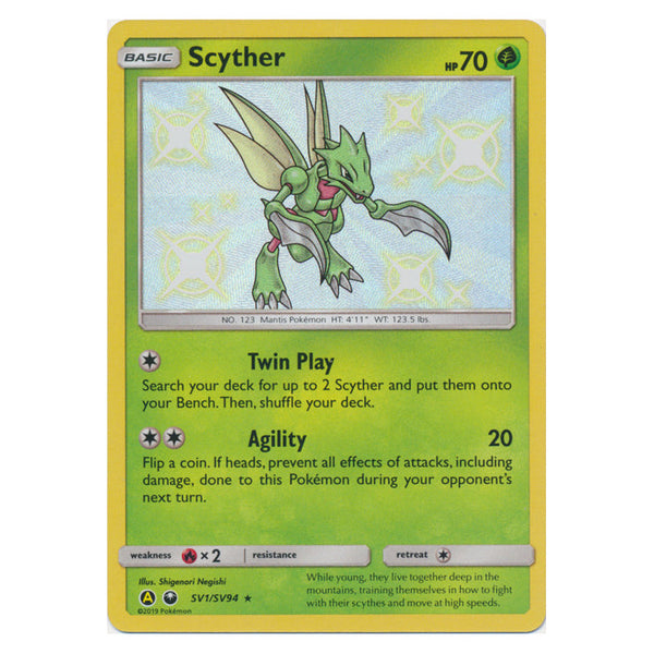 Scyther : HIDDEN FATES - SV1/SV94