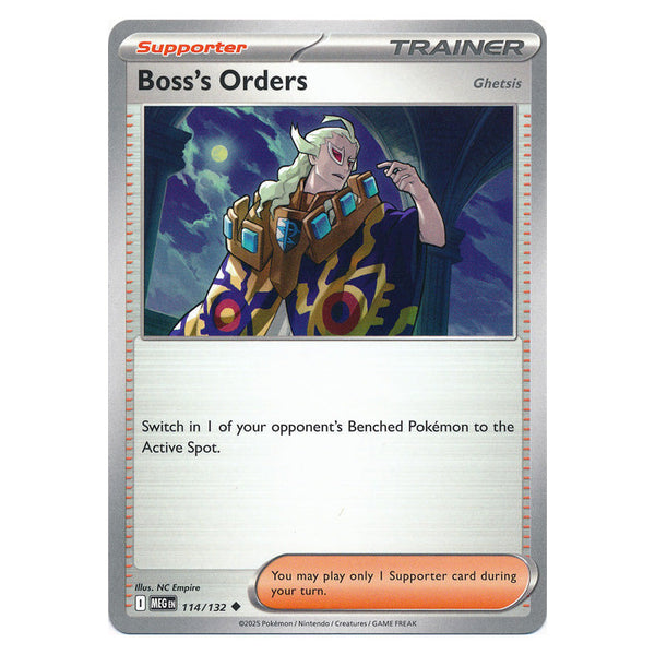 Boss's Orders : MEGA EVOLUTION BASE - 114/132