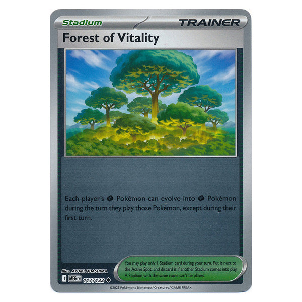Forest of Vitality : MEGA EVOLUTION BASE (Reverse holo) - 117/132