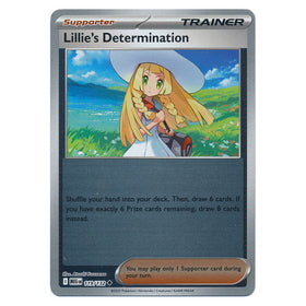 Lillie's Determination : MEGA EVOLUTION BASE (Reverse holo) - 119/132