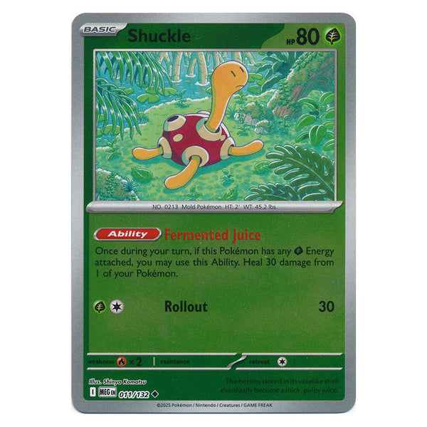 Shuckle : MEGA EVOLUTION BASE (Reverse holo) - 011/132