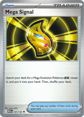 Mega Signal : MEGA EVOLUTION BASE - 121/132