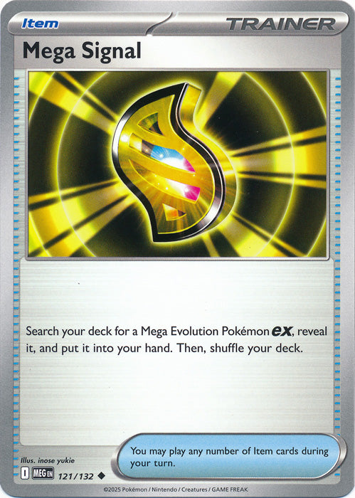 Mega Signal : MEGA EVOLUTION BASE - 121/132