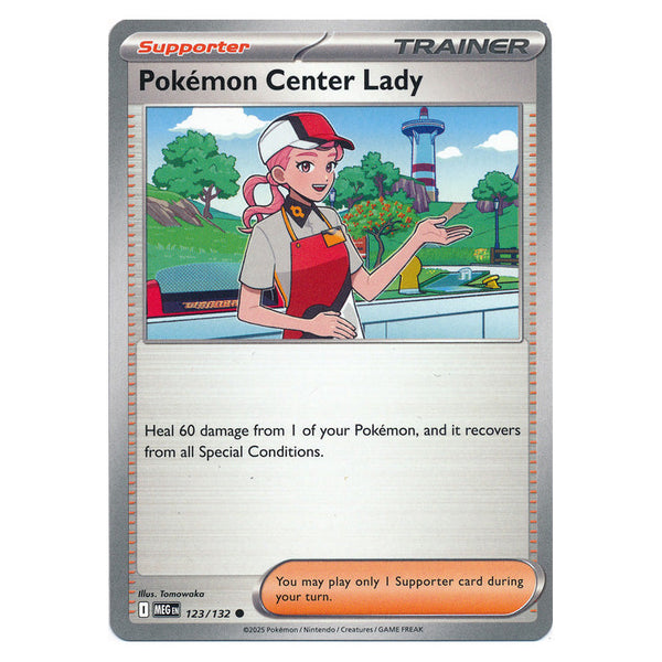 Pokemon Center Lady : MEGA EVOLUTION BASE - 123/132