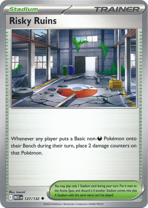 Risky Ruins : MEGA EVOLUTION BASE - 127/132 - Lockett Labs UK