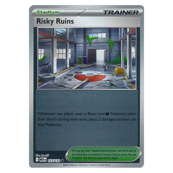 Risky Ruins : MEGA EVOLUTION BASE (Reverse holo) - 127/132