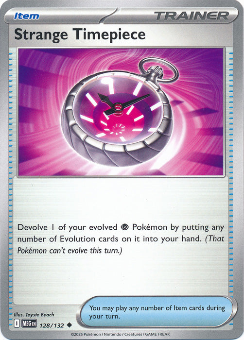 Strange Timepiece : MEGA EVOLUTION BASE - 128/132