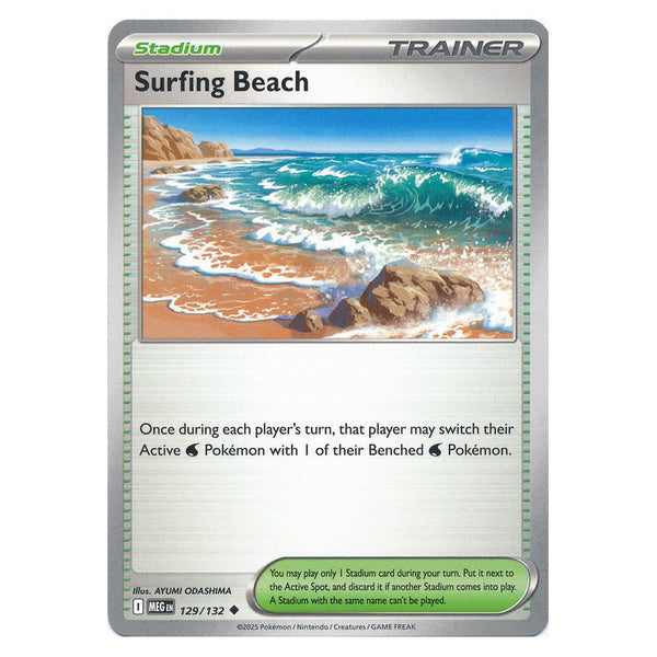 Surfing Beach : MEGA EVOLUTION BASE - 129/132