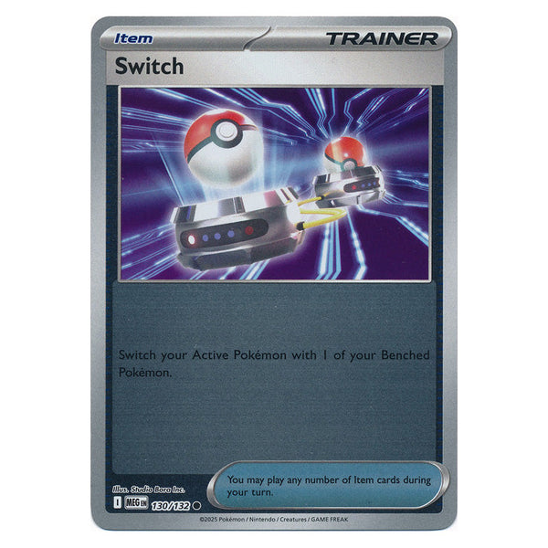 Switch : MEGA EVOLUTION BASE (Reverse holo) - 130/132