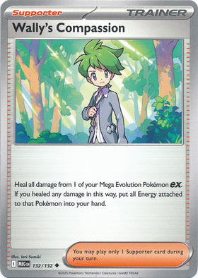 Wally's Compassion : MEGA EVOLUTION BASE - 132/132