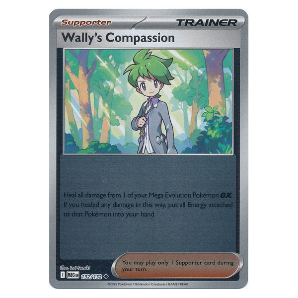 Wally's Compassion : MEGA EVOLUTION BASE (Reverse holo) - 132/132