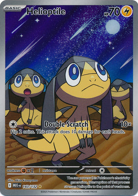 Helioptile : MEGA EVOLUTION BASE - 143/132