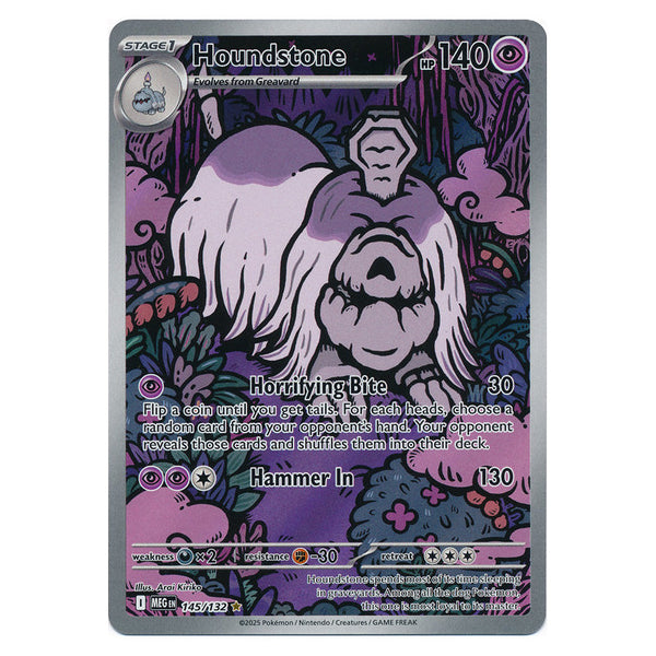 Houndstone : MEGA EVOLUTION BASE - 145/132