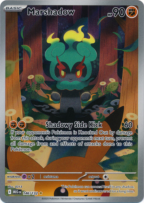 Marshadow : MEGA EVOLUTION BASE - 146/132 - Lockett Labs UK