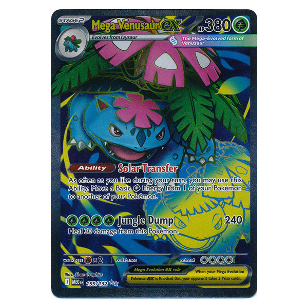 Mega Venusaur ex : MEGA EVOLUTION BASE - 155/132