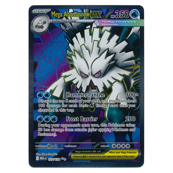 Mega Abomasnow ex : MEGA EVOLUTION BASE - 157/132