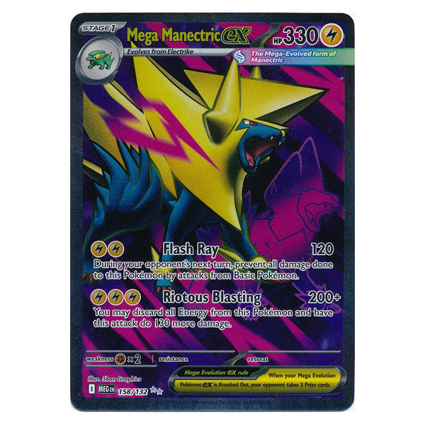 Mega Manectric ex : MEGA EVOLUTION BASE - 158/132