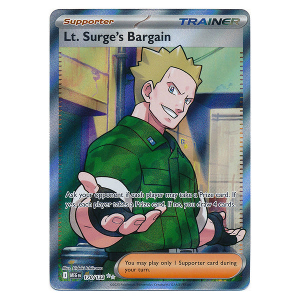 Lt. Surge's Bargain : MEGA EVOLUTION BASE - 170/132