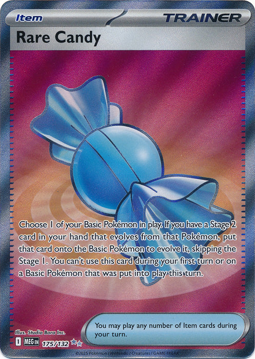Rare Candy : MEGA EVOLUTION BASE - 175/132 - Lockett Labs UK