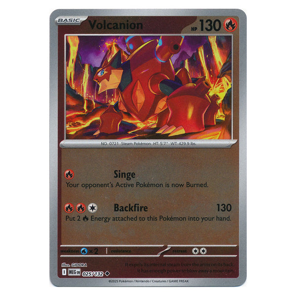 Volcanion : MEGA EVOLUTION BASE (Reverse holo) - 025/132
