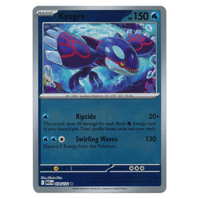 Kyogre : MEGA EVOLUTION BASE (Reverse holo) - 034/132