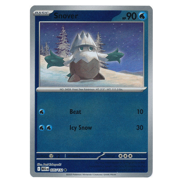 Snover : MEGA EVOLUTION BASE (Reverse holo) - 035/132