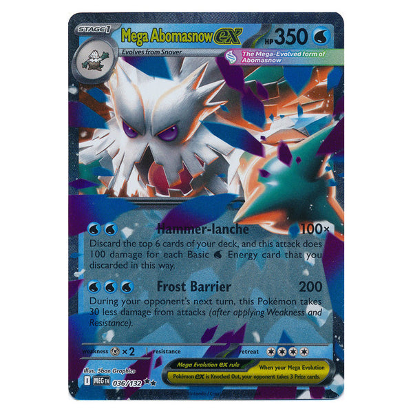 Mega Abomasnow ex : MEGA EVOLUTION BASE - 036/132