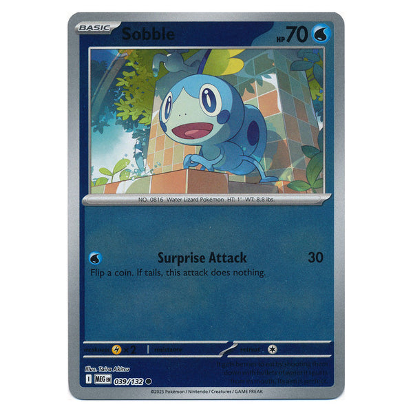 Sobble : MEGA EVOLUTION BASE (Reverse holo) - 039/132