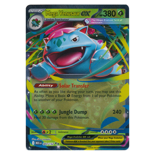 Mega Venusaur ex : MEGA EVOLUTION BASE - 003/132