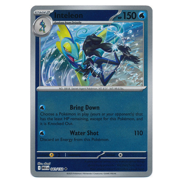 Inteleon : MEGA EVOLUTION BASE (Reverse holo) - 041/132