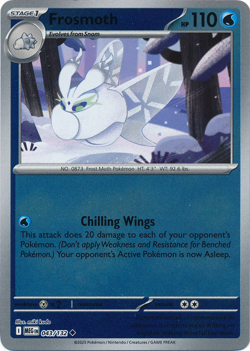 Frosmoth : MEGA EVOLUTION BASE - 043/132