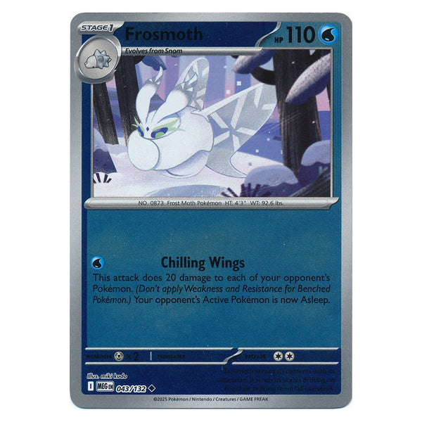 Frosmoth : MEGA EVOLUTION BASE (Reverse holo) - 043/132