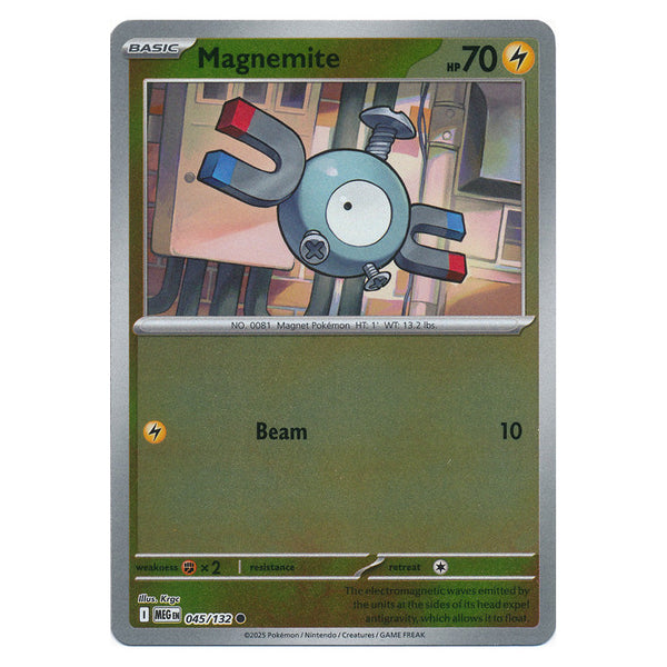 Magnemite : MEGA EVOLUTION BASE (Reverse holo) - 045/132