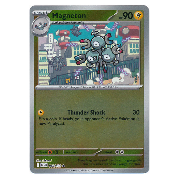 Magneton : MEGA EVOLUTION BASE (Reverse holo) - 046/132