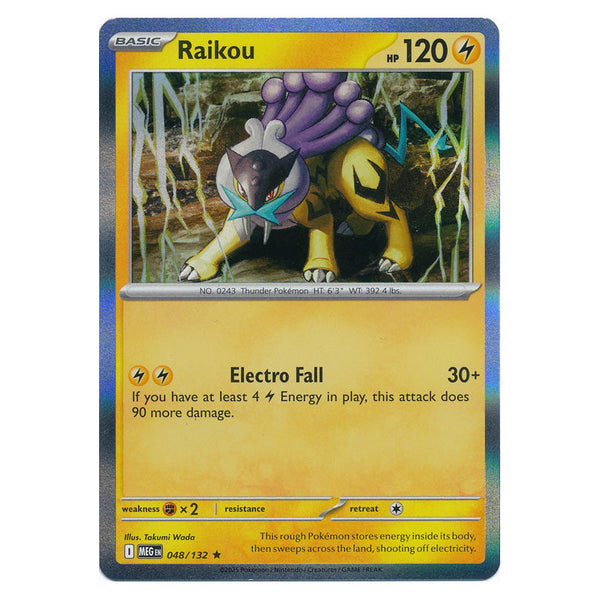 Raikou : MEGA EVOLUTION BASE (Holo) - 048/132