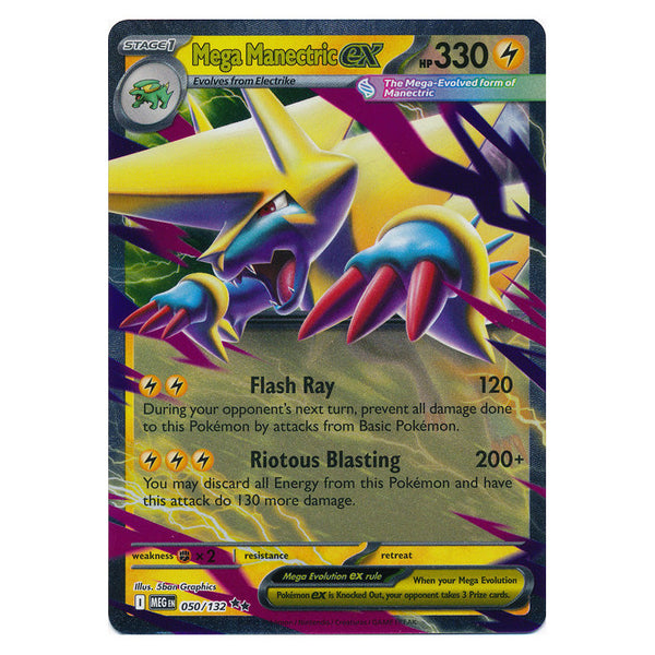 Mega Manectric ex : MEGA EVOLUTION BASE - 050/132