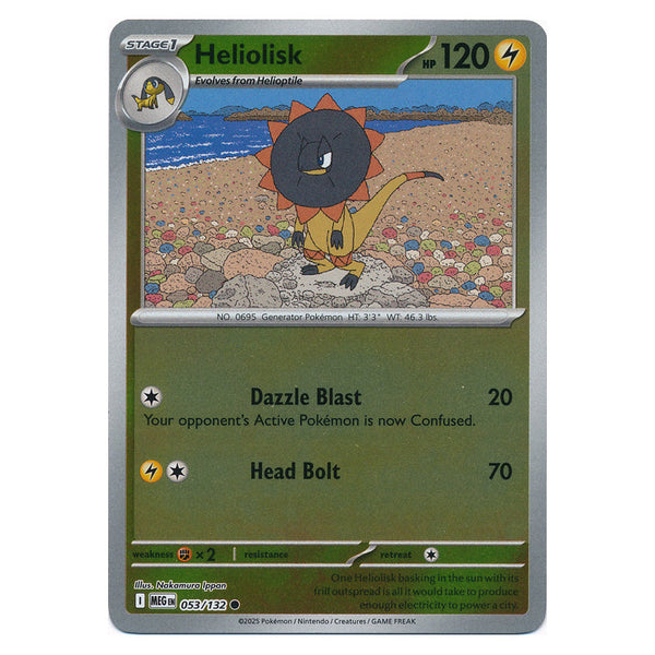 Heliolisk : MEGA EVOLUTION BASE (Reverse holo) - 053/132