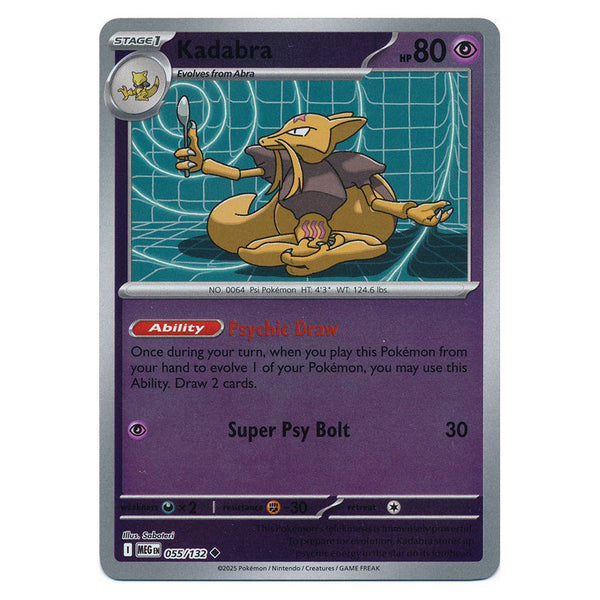 Kadabra : MEGA EVOLUTION BASE (Reverse holo) - 055/132