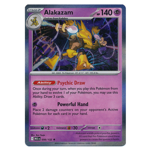 Alakazam : MEGA EVOLUTION BASE (Holo) - 056/132