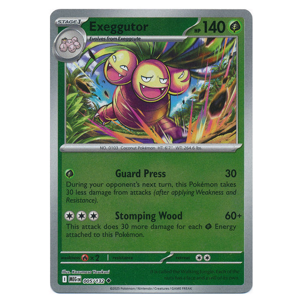 Exeggutor : MEGA EVOLUTION BASE (Reverse holo) - 005/132