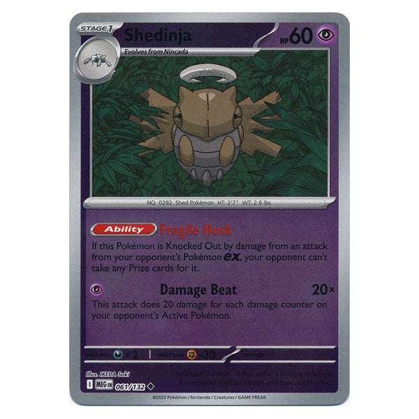 Shedinja : MEGA EVOLUTION BASE (Reverse holo) - 061/132