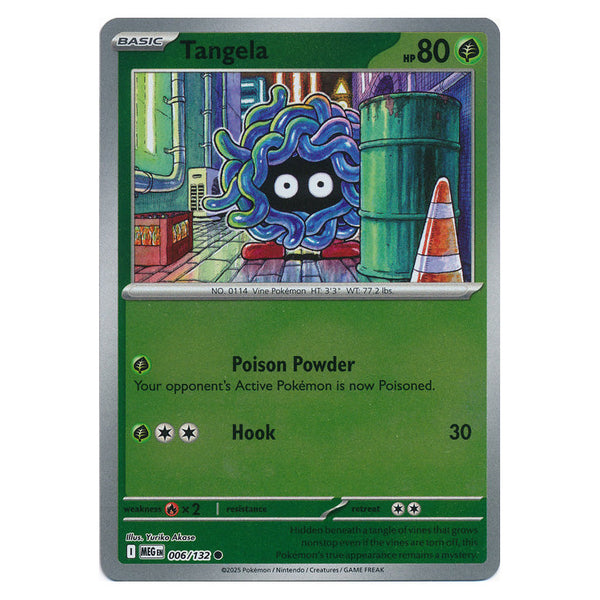Tangela : MEGA EVOLUTION BASE (Reverse holo) - 006/132