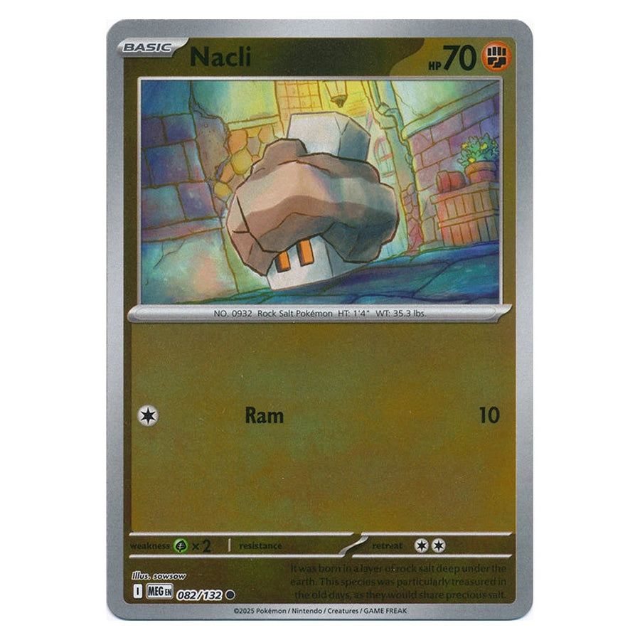 Nacli : MEGA EVOLUTION BASE (Reverse holo) - 082/132
