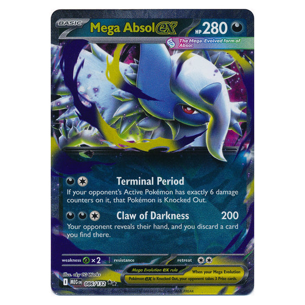 Mega Absol ex : MEGA EVOLUTION BASE - 086/132