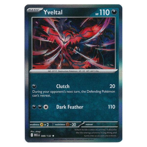 Yveltal : MEGA EVOLUTION BASE (Holo) - 088/132