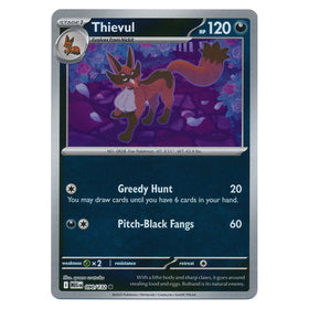 Thievul : MEGA EVOLUTION BASE (Reverse holo) - 090/132