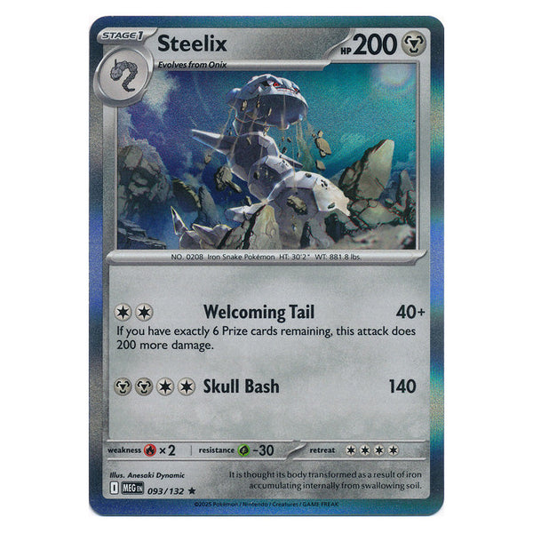 Steelix : MEGA EVOLUTION BASE (Holo) - 093/132